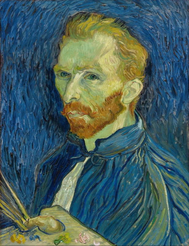 Self-Portrait (1889) — Vincent van Gogh
