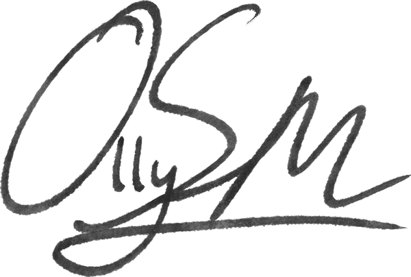 Olly's signature